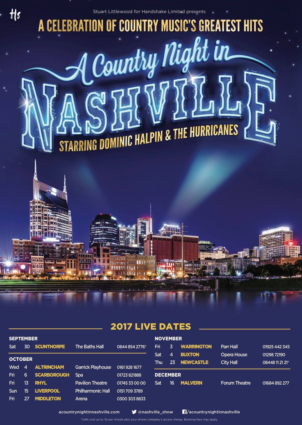 2017 Nashville Dates