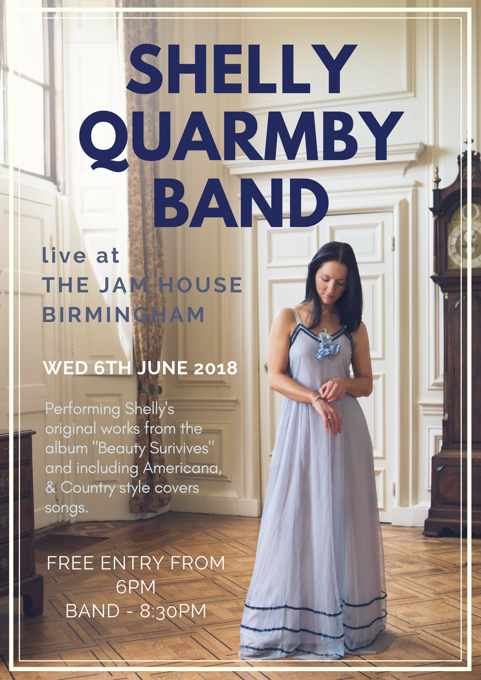 Shelly Quarmby band Jam House Birmingham